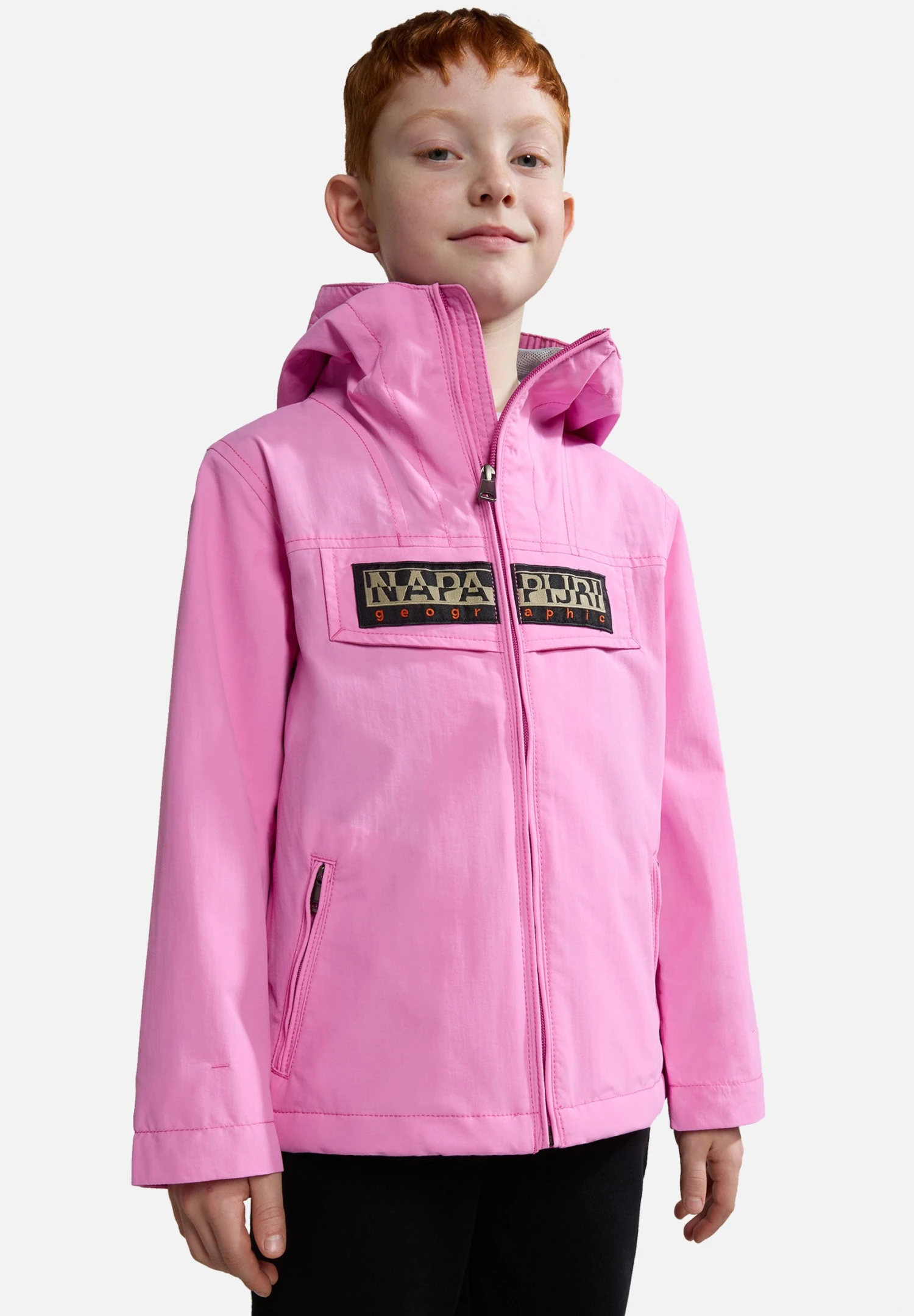 Napapijri Rainforest Summer Open - Lichte Jas - Light Pink 4 Napapijri Rainforest Summer Open - Lichte Jas - Light Pink - Afbeelding 2