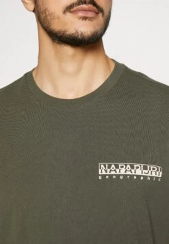 Napapijri Freestyle - T-Shirt Print - Green Depths -Napapijri 01c328c7ec2b479986c1ef05ce38f7e8