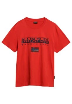 Napapijri S-Ayas - T-Shirt Print - Red Poppy -Napapijri 020ba6212c8b4043862d900cd4c53363