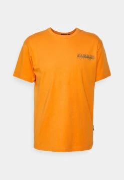 Napapijri S-Pajas Ss - T-Shirt Print - Orang Amber -Napapijri 041ced0be89646b2a7bbb59d6d00de25