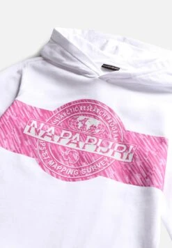Napapijri Pinzon - Hoodie - Bright White -Napapijri 07fb11ba6238498da44f8b9c9b2de6be