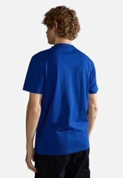 Napapijri S-Iaato - T-Shirt Basic - Blu Mazarin B5A -Napapijri 09ec77d567b8472da5e4754b4030cfc2