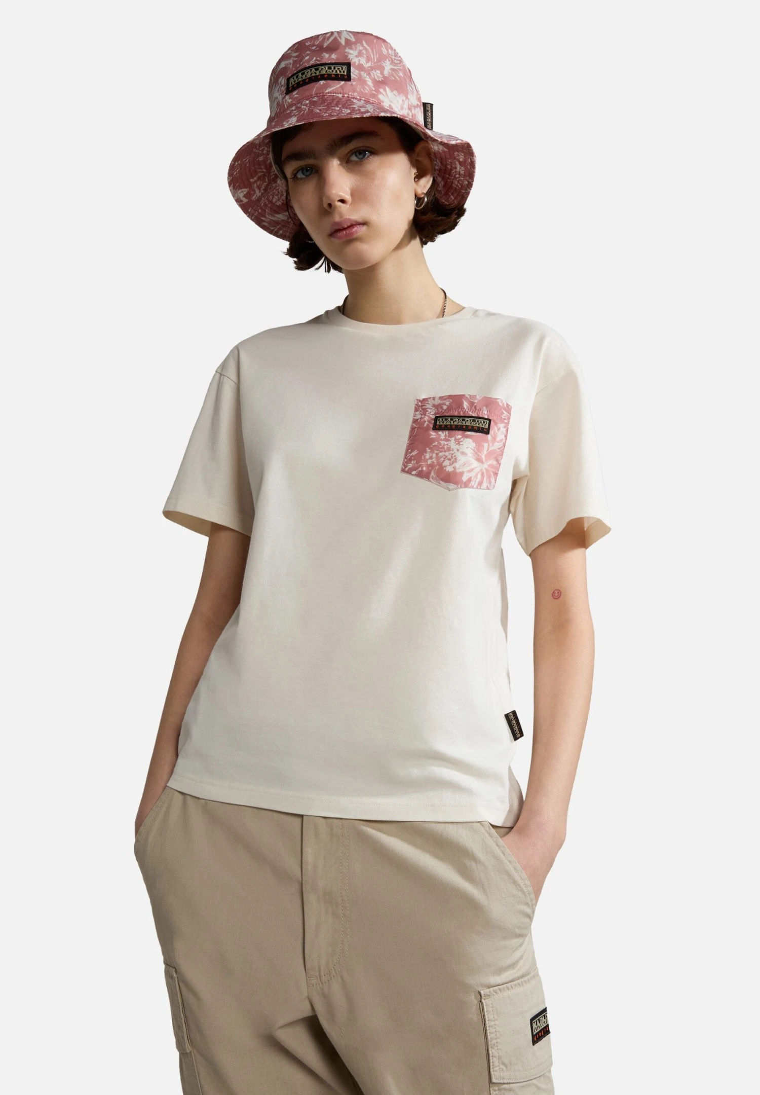 Napapijri Candolle - T-Shirt Print - Whitecap Gray 3 Napapijri Candolle - T-Shirt Print - Whitecap Gray