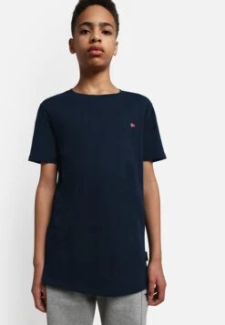 Napapijri Salis - T-Shirt Basic - Blu Marine