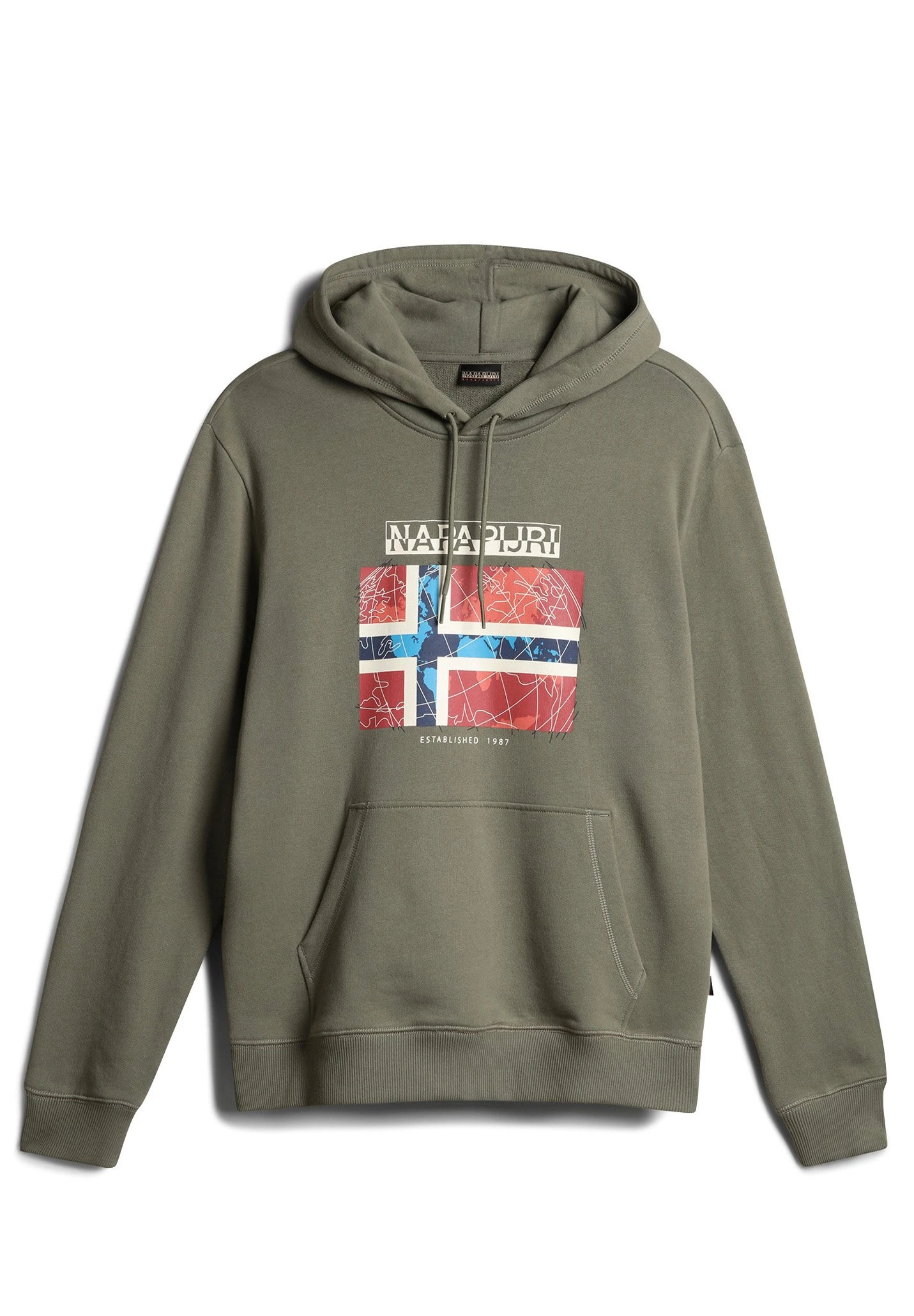 Napapijri Guieo- Hoodie - Green Lichen 7 Napapijri Guieo- Hoodie - Green Lichen - Afbeelding 5