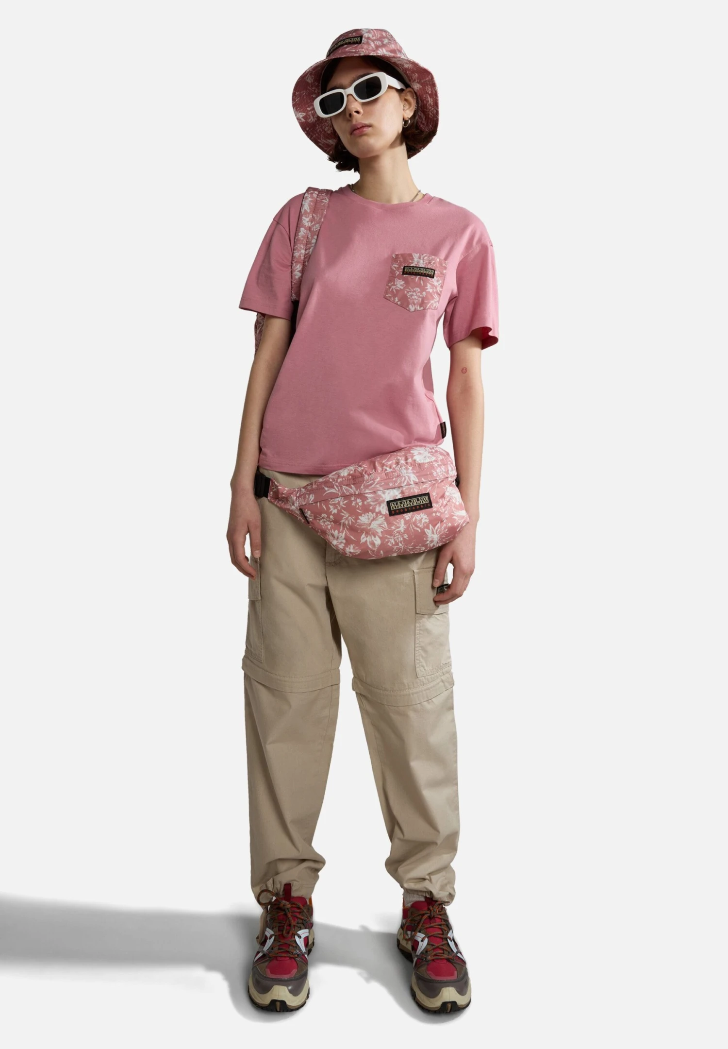 Napapijri Candolle - T-Shirt Print - Pink Lulu 4 Napapijri Candolle - T-Shirt Print - Pink Lulu - Afbeelding 2