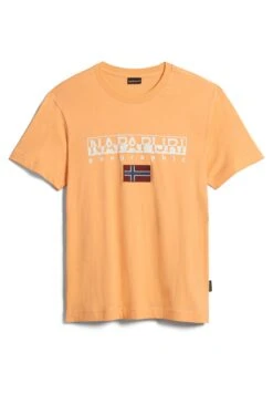 Napapijri S-Ayas - T-Shirt Print - Orange Mock -Napapijri 11251e26f6224628940b2d600c7e3474