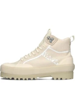 Napapijri Enkel Superga - Enkellaarsjes Met Plateauzool - Beige