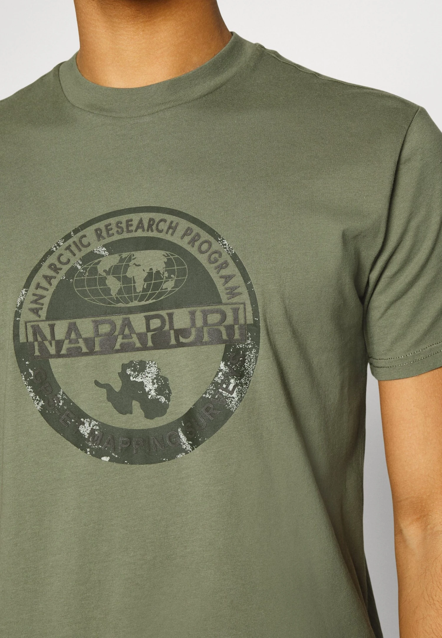 Napapijri Bollo - T-Shirt Print - Green Lichen 8 Napapijri Bollo - T-Shirt Print - Green Lichen - Afbeelding 6
