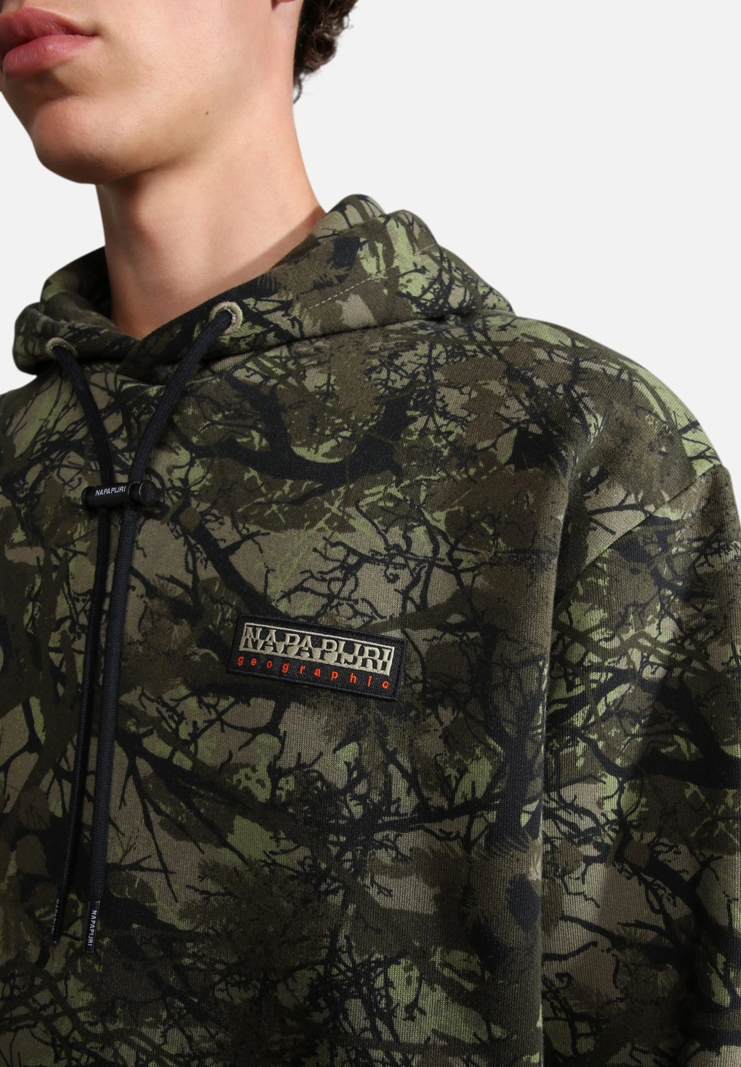 Napapijri B Speed - Hoodie - Camo Green Fbn 5 Napapijri B Speed - Hoodie - Camo Green Fbn - Afbeelding 3