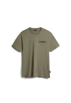 Napapijri Bolivar - T-Shirt Print - Green Lichen