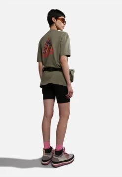 Napapijri S-Pajas Ss - T-Shirt Print - Green Lichen -Napapijri 15ef4ca1d6c649f7b980d44db58433fc