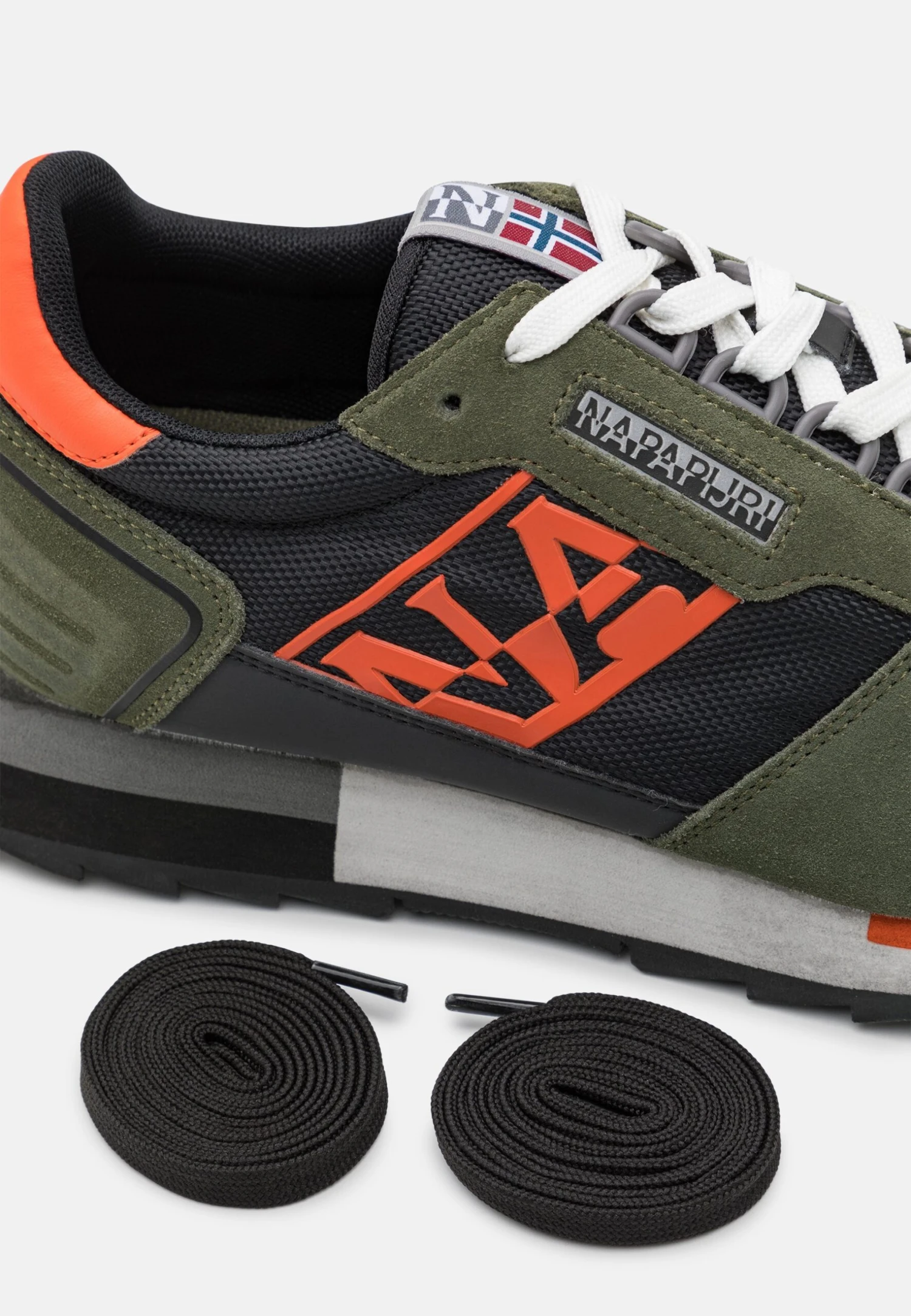 Napapijri Virtus - Sneakers Laag - Green/Black 8 Napapijri Virtus - Sneakers Laag - Green/Black - Afbeelding 6