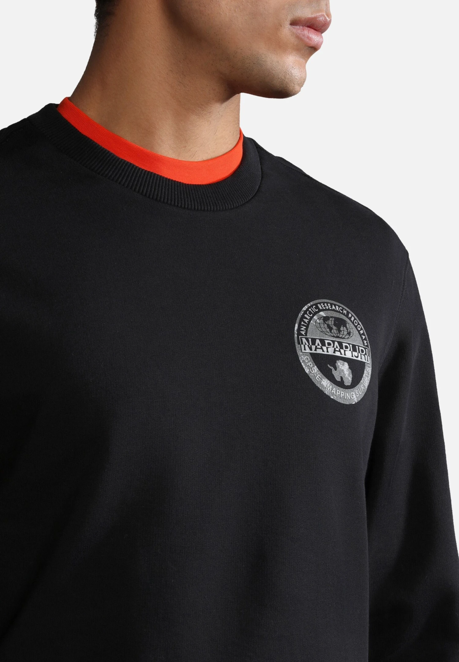 Napapijri Bollo Crew Neck Summer - Sweater - Black 6 Napapijri Bollo Crew Neck Summer - Sweater - Black - Afbeelding 4