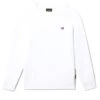 Napapijri Balis Crew - Sweater - Bright White -Napapijri 173dfc0c4b7547f3a9b9c2839f46705e