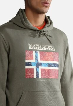 Napapijri Guieo- Hoodie - Green Lichen 11 Napapijri Guieo- Hoodie - Green Lichen -Napapijri 186e5c71d39c4704821c018b3a414fa6