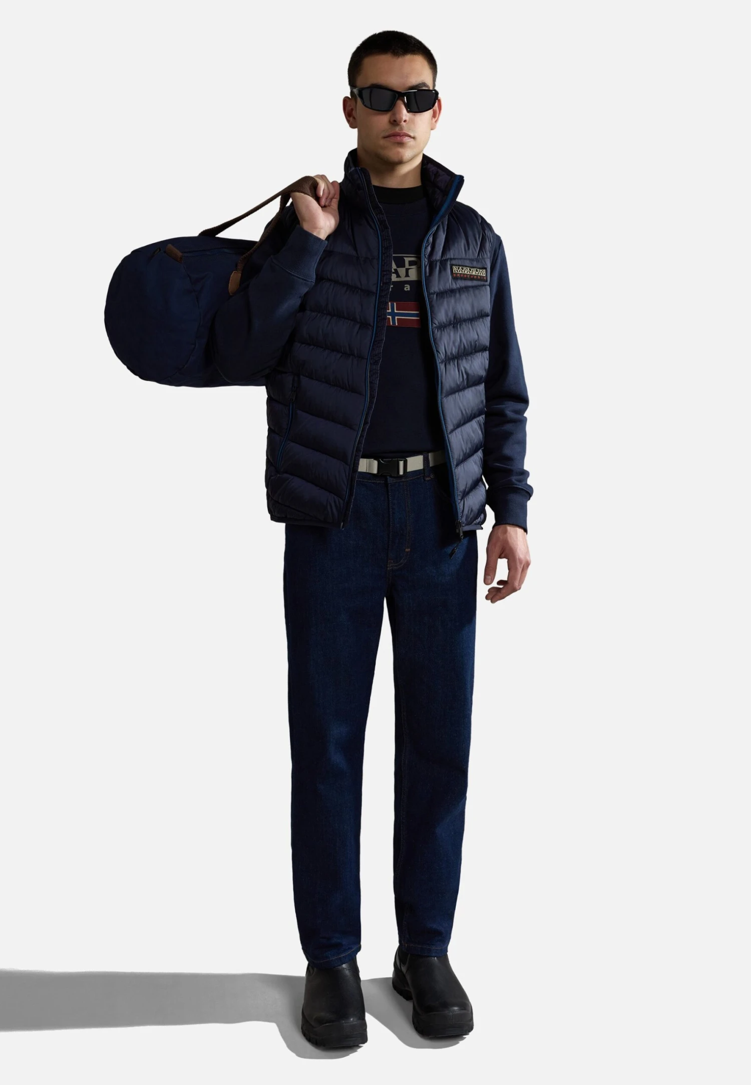 Napapijri Aerons - Bodywarmer - Blu Marine 10 Napapijri Aerons - Bodywarmer - Blu Marine - Afbeelding 8