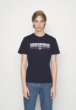 Napapijri T-Shirt Print - Blu Marine