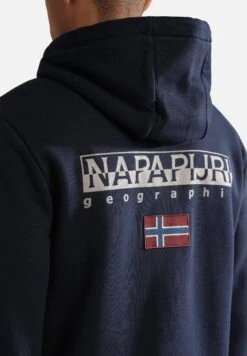 Napapijri B-Ayas Zip Hood - Sweater Met Rits - Blu Marine -Napapijri 1a01df339d1f4bcb9cd95c5748eb76c1