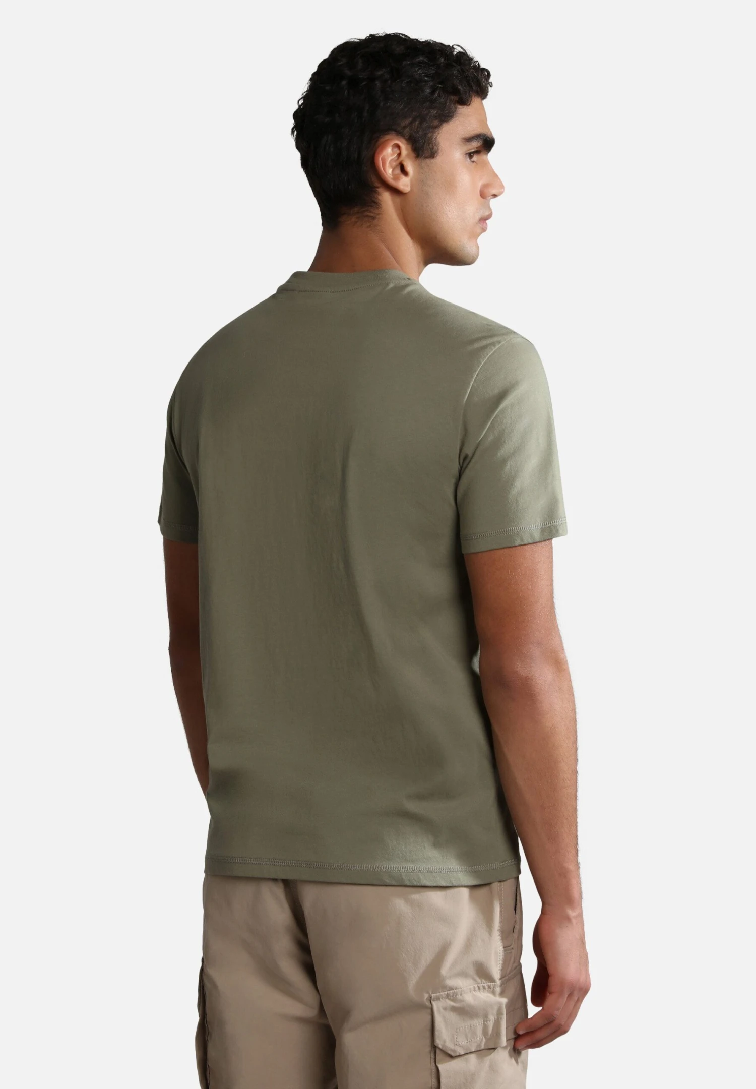 Napapijri Guiro - T-Shirt Print - Green Lichen 5 Napapijri Guiro - T-Shirt Print - Green Lichen - Afbeelding 3