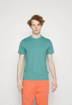 Napapijri Salis - T-Shirt Basic - Blue Bristol