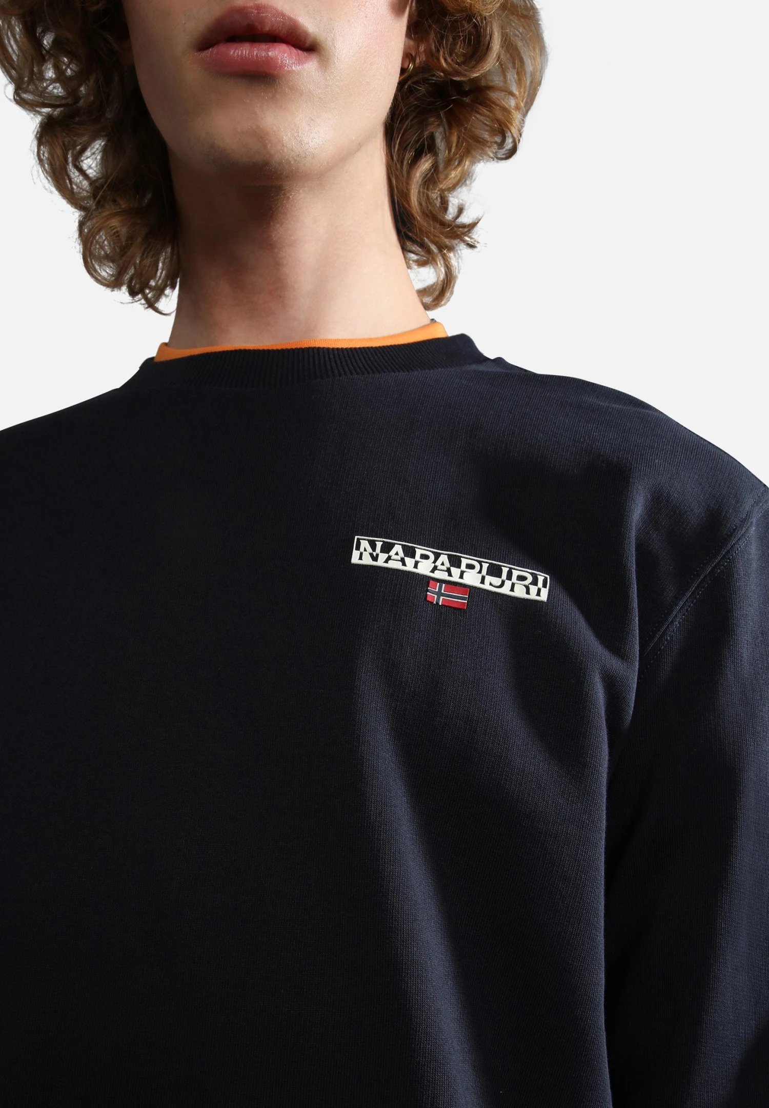 Napapijri Ice Crew Neck Summer - Sweater - Blu Marine 6 Napapijri Ice Crew Neck Summer - Sweater - Blu Marine - Afbeelding 4