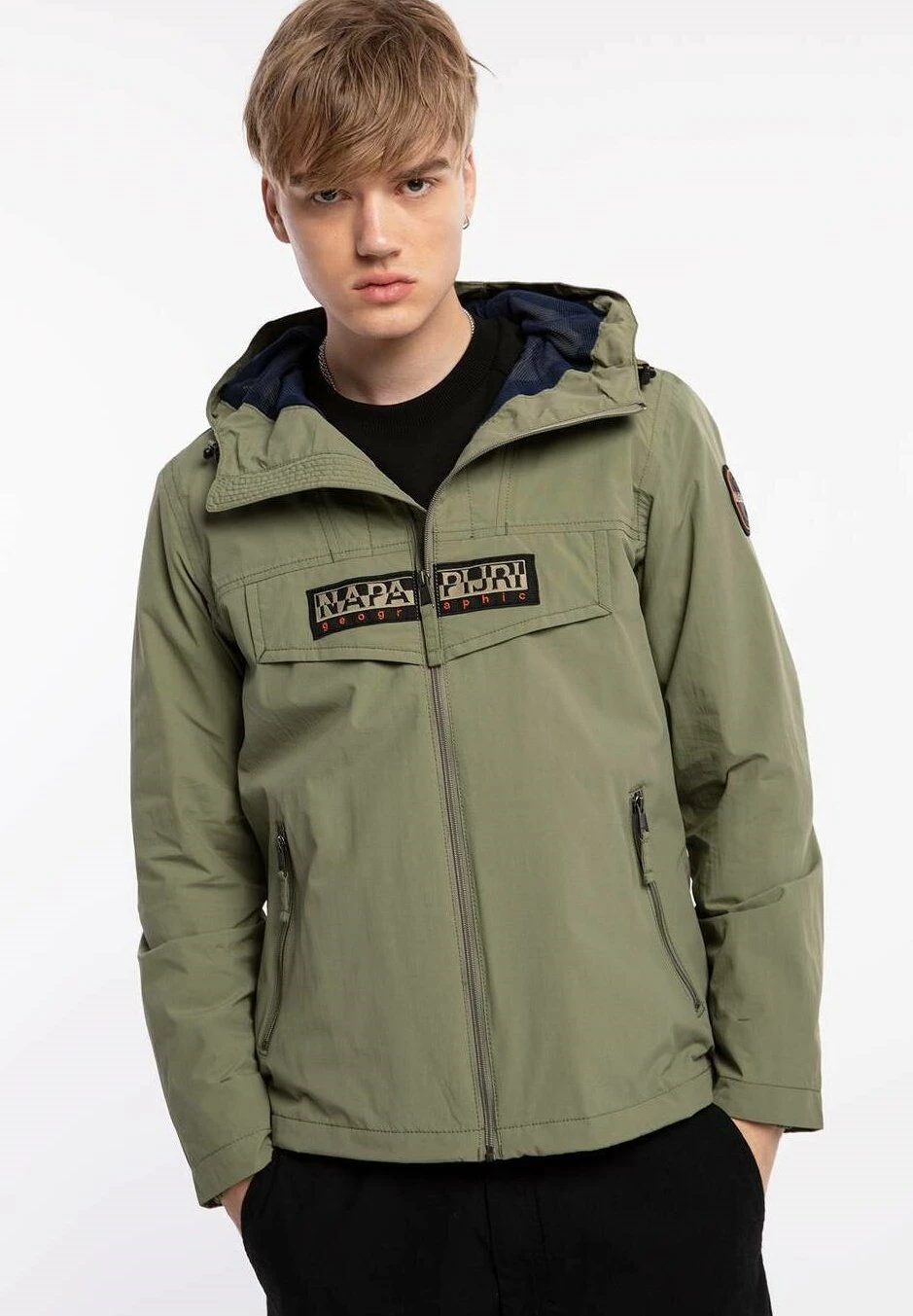 Napapijri Rainforest Open- Jas - Zielony 3 Napapijri Rainforest Open- Jas - Zielony