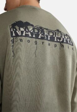 Napapijri Napo Unisex - Sweater - Green Lichen -Napapijri 1f328bad983d4d2e902916e48fc997f4
