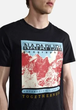 Napapijri S-Forsteri - T-Shirt Print - Black -Napapijri 1f48913b487a4d28a02f48d52650210e
