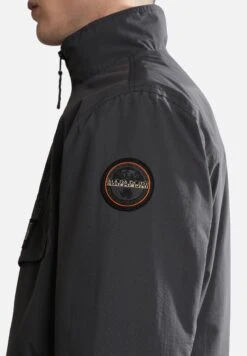 Napapijri Rainforest Open Stand - Lichte Jas - Dark Grey Solid -Napapijri 1fa351d743c34befa7b5970f9803d285