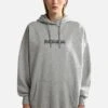 Napapijri B Box - Hoodie - Medium Grey Melange -Napapijri 2062b7e5793c4bc6a662dac10dc2a3cc