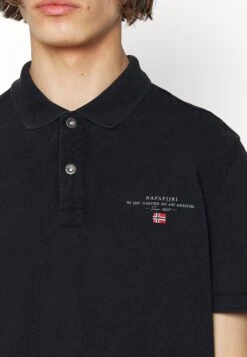 Napapijri Elbas - Poloshirt - Black -Napapijri 208e10f4ec314d66a083b0e2efb74203