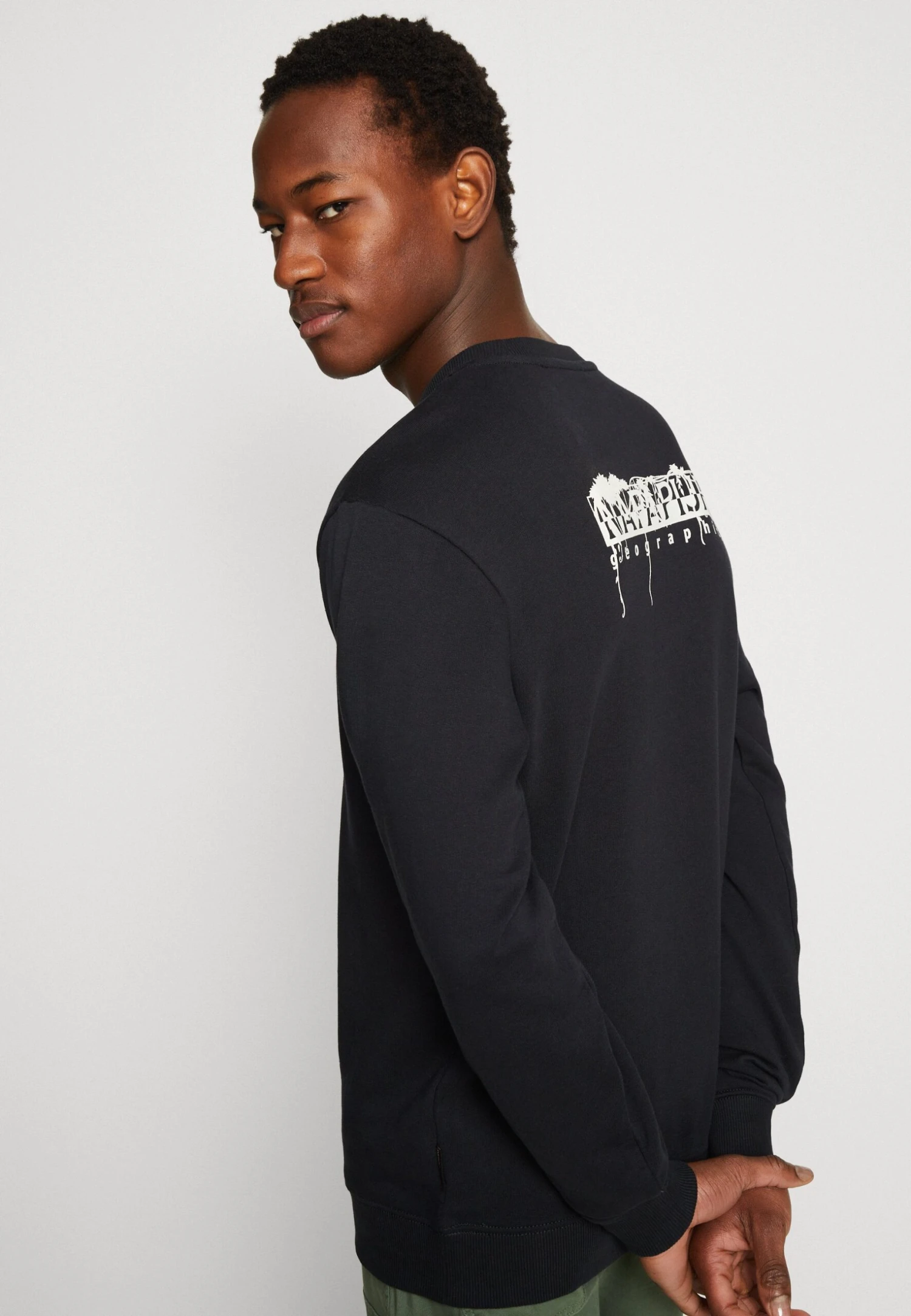 Napapijri Napo Unisex - Sweater - Black 5 Napapijri Napo Unisex - Sweater - Black - Afbeelding 3