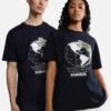 Napapijri Unisex - T-Shirt Print - Blu Marine -Napapijri 2348a51a162c4d818659754c734c57d1