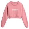Napapijri B-Box Crop - Sweater - Pink Lulu -Napapijri 26ca5b151ad44f3db87fe4d5d9aaf002