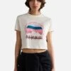 Napapijri S-Rope Ss Crop 1 - T-Shirt Print - White Whisper 1 Napapijri S-Rope Ss Crop 1 - T-Shirt Print - White Whisper -Napapijri 276131ef04624dad97c20795fb685520