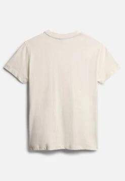 Napapijri Ibarra - T-Shirt Print - White Whisper -Napapijri 27d4a42a99e04f71b2648acc5398e745