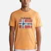 Napapijri Guiro - T-Shirt Print - Orange Mock -Napapijri 28f8ee5e04b648179d226db4d63604c8