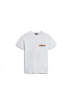 Napapijri K S-Fuji - T-Shirt Print - Bright White
