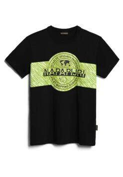 Napapijri Pinzon - T-Shirt Print - Black -Napapijri 2a14ad81c1e9456f9450e2f13e94ab58