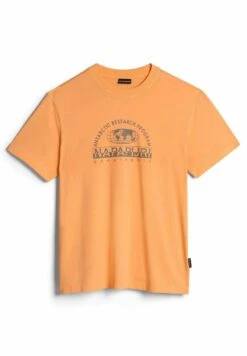 Napapijri S-Maccas - T-Shirt Print - Orange