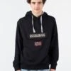 Napapijri Hoodie - Black -Napapijri 2a49d26c70cb4162a2eb7fbc6823e9ca