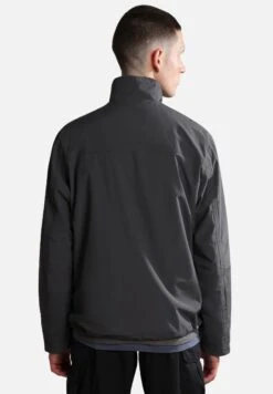 Napapijri Rainforest Open Stand - Lichte Jas - Dark Grey Solid -Napapijri 2c12aa2d4cec47d7a71fcc38252c86a4