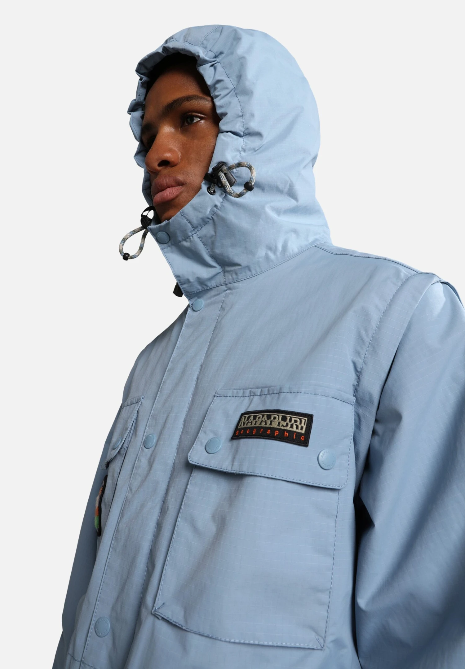 Napapijri Huimbi - Parka - Blue Faded B2B 5 Napapijri Huimbi - Parka - Blue Faded B2B - Afbeelding 3