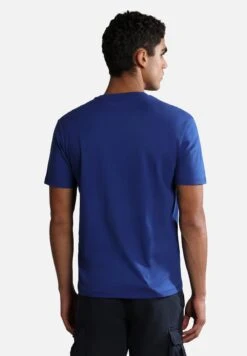 Napapijri Guiro - T-Shirt Print - Blu Mazarin Ba -Napapijri 3137a15995b94237b1ea50feda085970