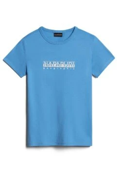 Napapijri S-Box - T-Shirt Print - Blue Azure B2C -Napapijri 315b982e7e6f4ef99799a16e6251e467