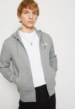 Napapijri Ice- Sweater Met Rits - Med Grey Melange -Napapijri 35b76464529d46079c2884e4003573ca