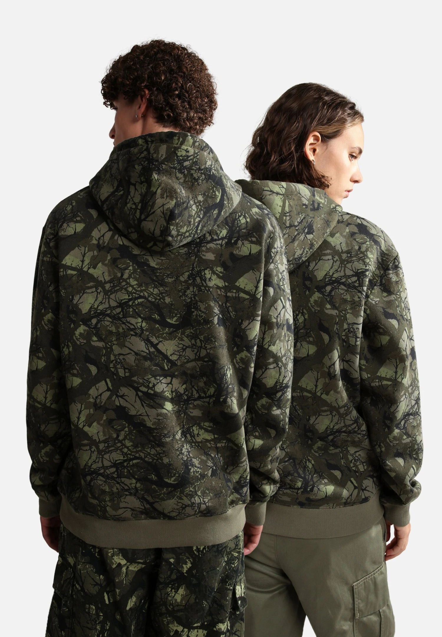 Napapijri B Speed - Hoodie - Camo Green Fbn 4 Napapijri B Speed - Hoodie - Camo Green Fbn - Afbeelding 2