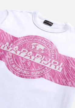 Napapijri Pinzon - T-Shirt Print - Bright White -Napapijri 38689b6c314e471b902d548b74676ecc