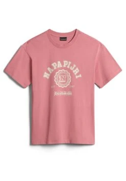 Napapijri Moreno - T-Shirt Print - Pink Lulu -Napapijri 3ac4d8b12c484fcdad31cb3652628726